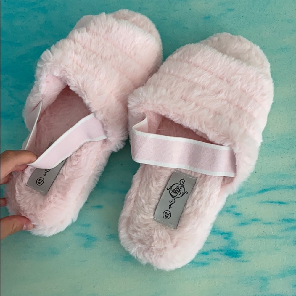 Pink slippers